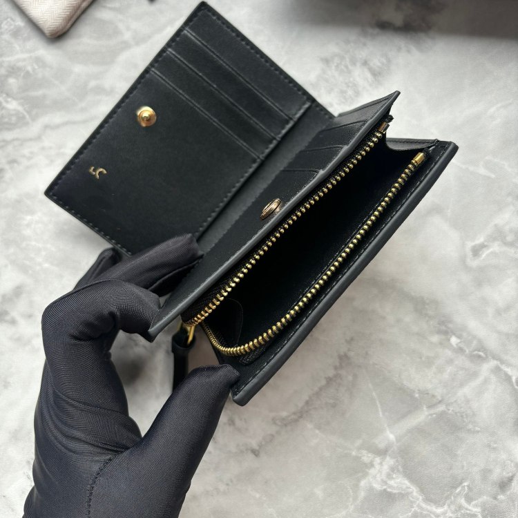 Loewe new multi-colored zippered small wallet -3
