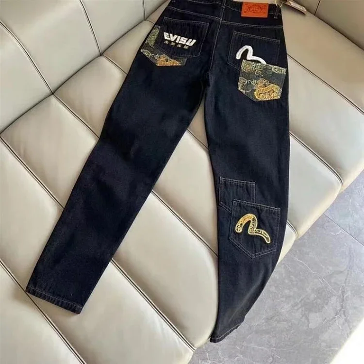 EVISU new embroidered and prin