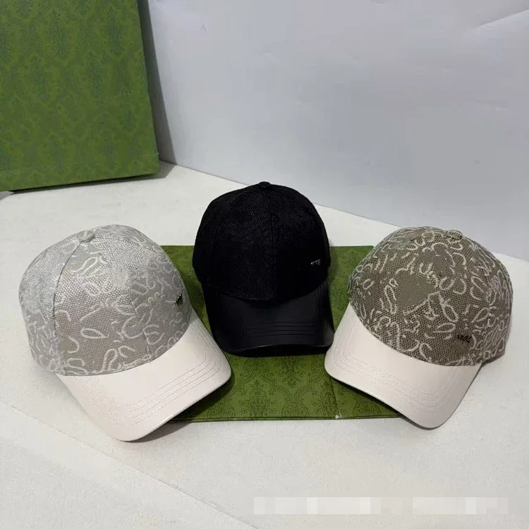 Loewe all-over print sun protection baseball cap