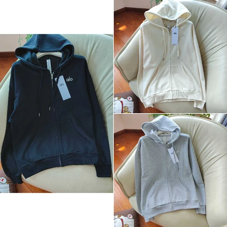 Alo athletic and casual zip-up